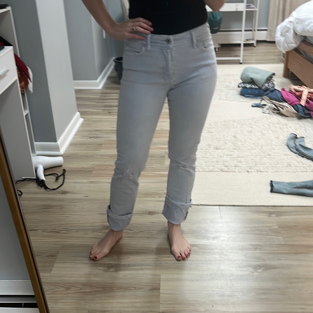 Lilac ( hard to tell from picture ) jeans